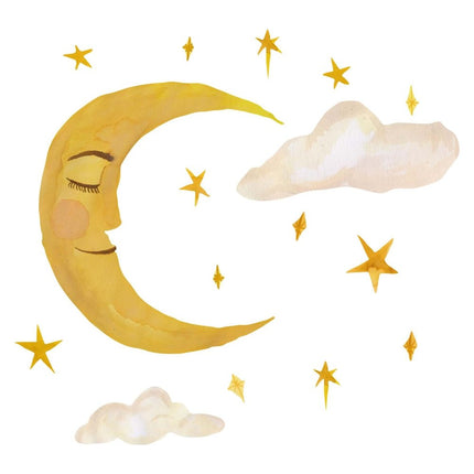 That's Mine Muursticker Moon Multi koop je bij Babywinkel