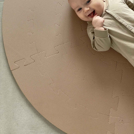 That's Mine Speelmat Foam Circle Light Brown koop je bij Babywinkel