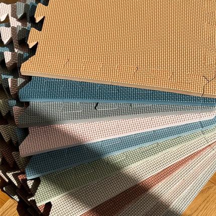 That's Mine Speelmat Foam Square Light Brown koop je bij Babywinkel