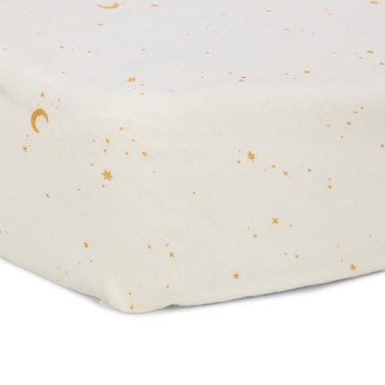 Sábana bajera ajustable - Luna & Estrellas