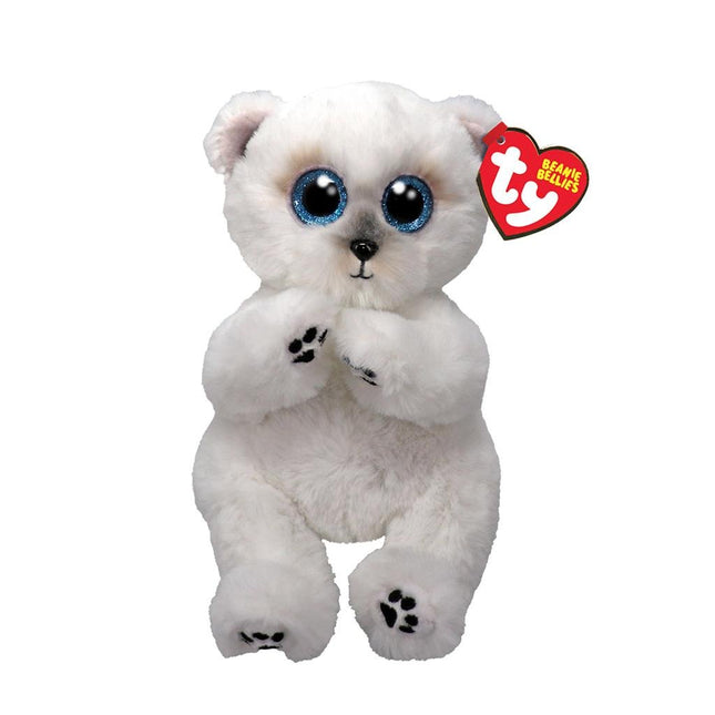 Ty Knuffel Wuzzy Bear White 15Cm koop je bij Babywinkel