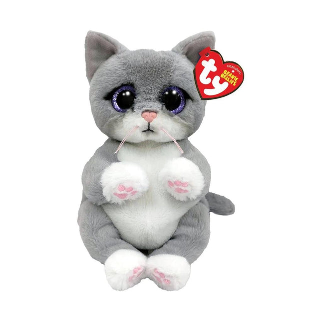Ty Knuffel Morgan Gey Cat 15Cm - Babywinkel - 008421410552