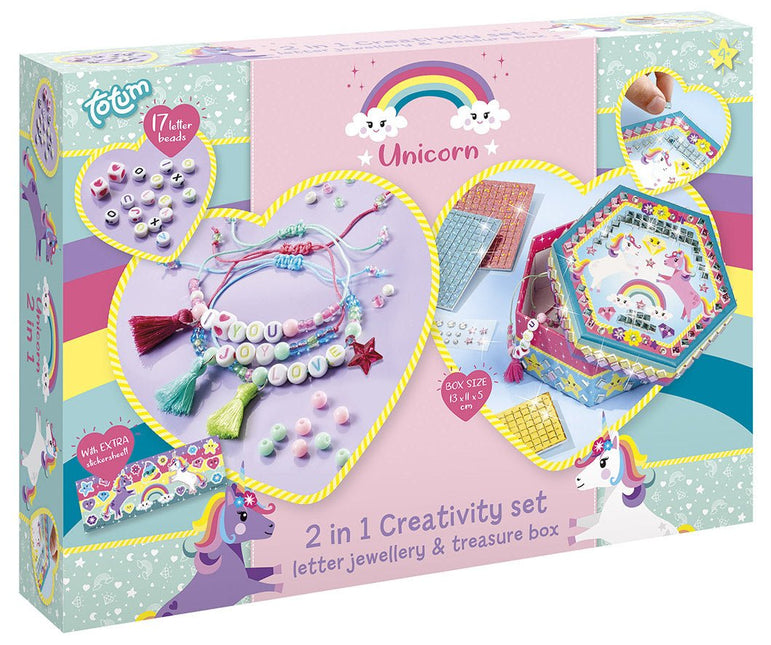 Unicorn 2 - 1 Knutselset - Babywinkel - 8714274071674