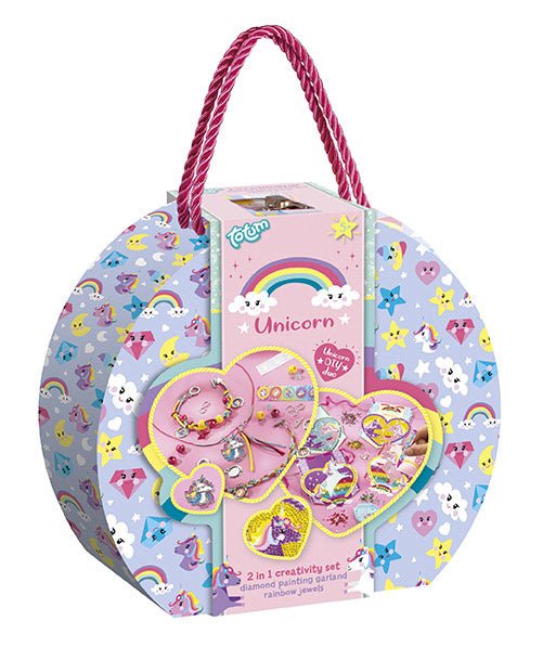Unicorn 2 In 1 Knutselkoffer - Babywinkel - 8714274071506