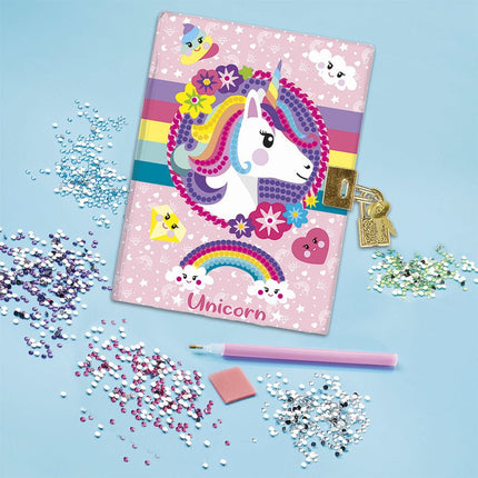 Unicorn Diamond Painting Dagboek - Babywinkel - 8714274071735
