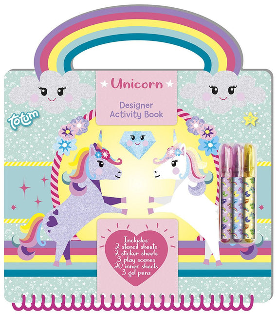Unicorn Knutselboek - Babywinkel - 8714274071582