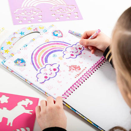 Unicorn Knutselboek - Babywinkel - 8714274071582