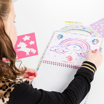 Unicorn Knutselboek - Babywinkel - 8714274071582