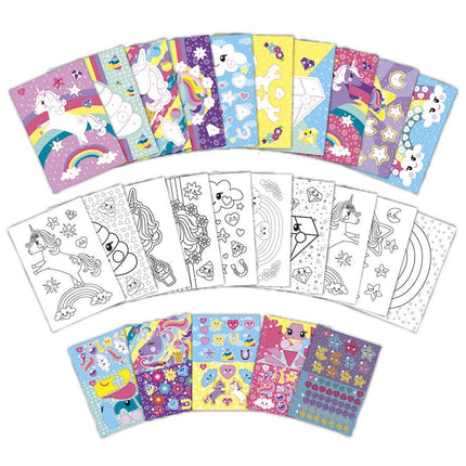 Unicorn Stickerboek Groot - Babywinkel - 8714274072008