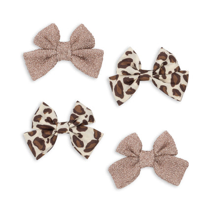Konges Sløjd Horquillas para el pelo Baby Leo/Rose, 4 unidades