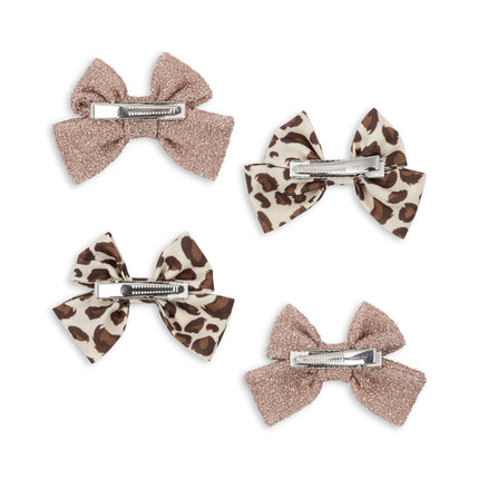 Konges Sløjd Horquillas para el pelo Baby Leo/Rose, 4 unidades