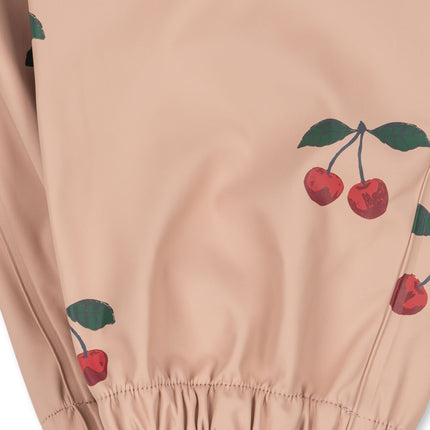Conjunto de lluvia «Ma Grande Cerise Blush» de Konges Sløjd