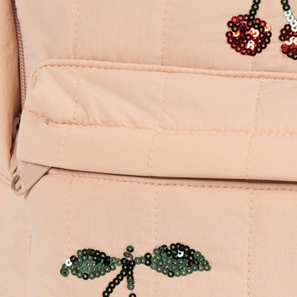Mochila Konges Sløjd repelente al agua Juno Sequin Cameo Rose