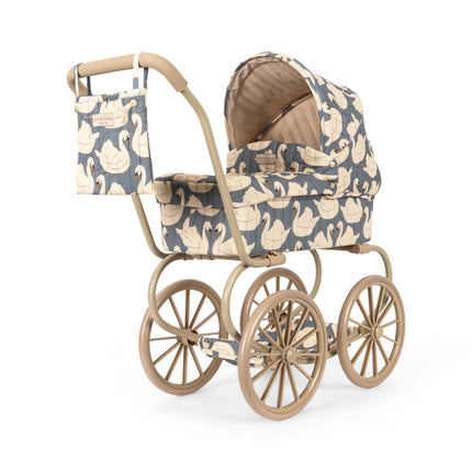 Carrito de muñecas Swan de Konges Sløjd