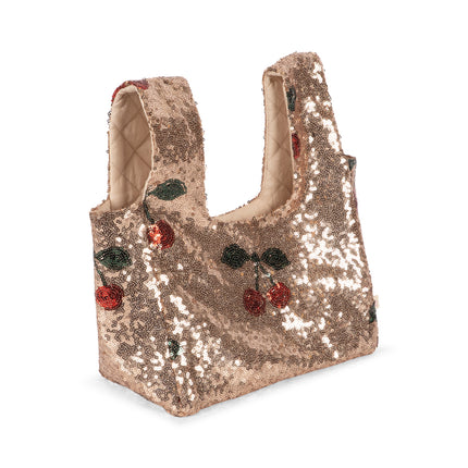 Bolso infantil Konges Sløjd Starla Sequin Ma Grande Cerise Blush