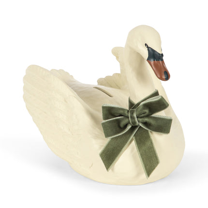 Hucha Konges Sløjd «Swan» con lazo