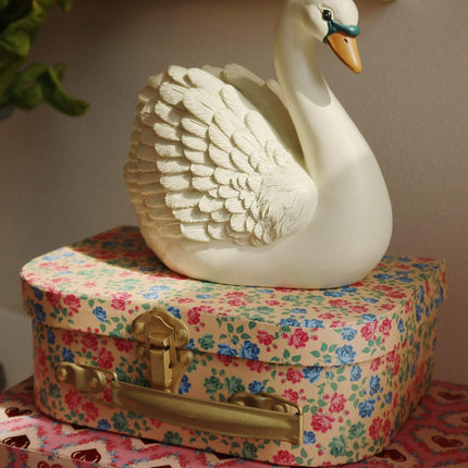 Hucha Konges Sløjd «Swan» con lazo