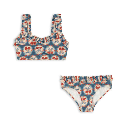 <tc>Konges Slojd</tc> Bikini Tipo Maya Grs Lazo Cereza Azul