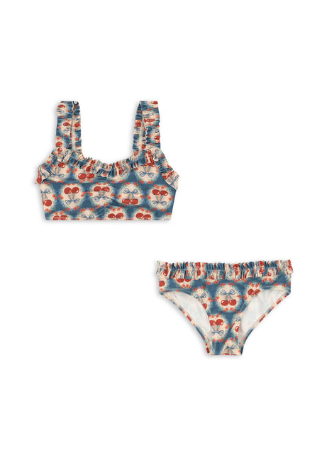 <tc>Konges Slojd</tc> Bikini Tipo Maya Grs Lazo Cereza Azul