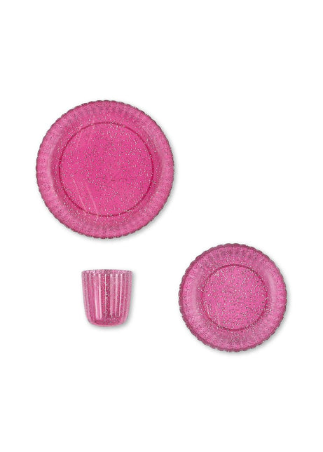 <tc>Konges Slojd</tc> Vajilla Glitter Sprakling Sangría 3pcs
