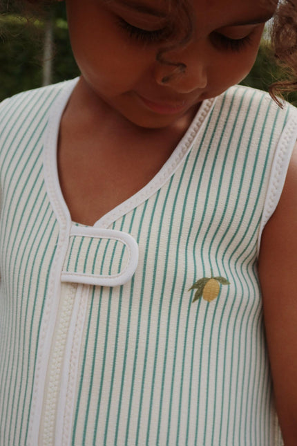 <tc>Konges Slojd</tc> Chaleco salvavidas Té Rayas Limón