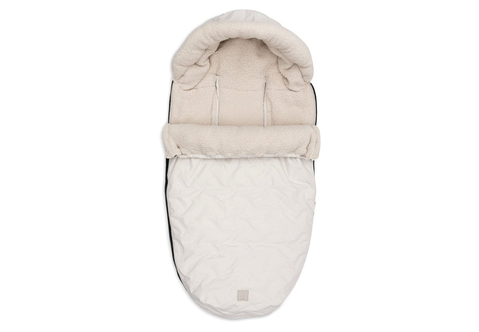 Voetenzak buggy/kinderwagen Embossed - Sand - Babywinkel - 8717329399716