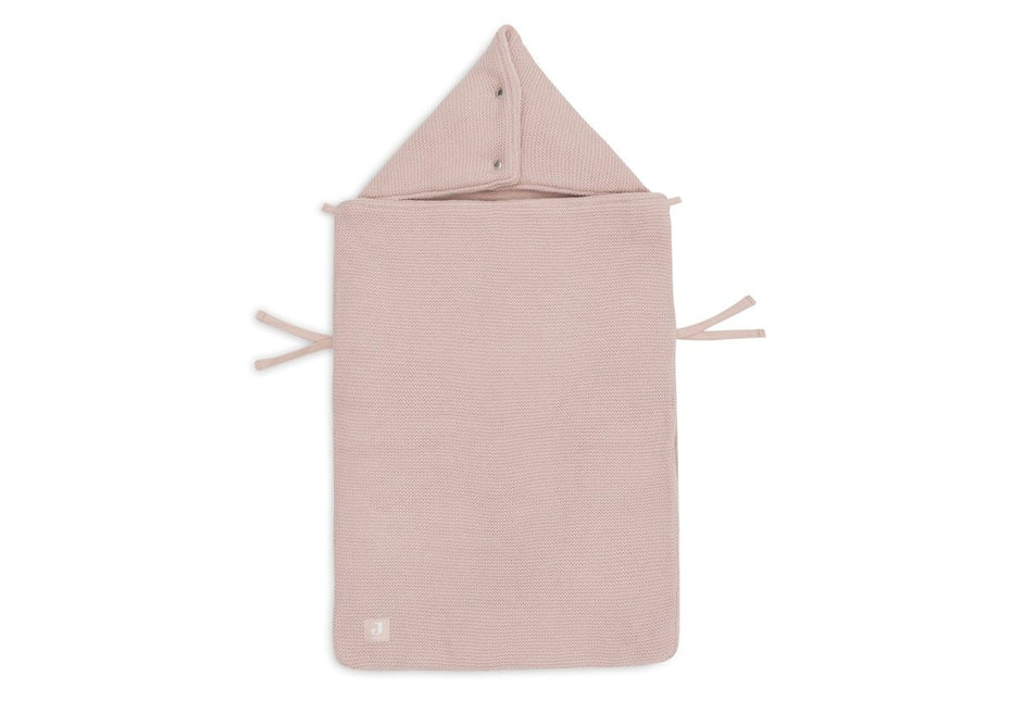 Voetenzak groep 0+ 3/5 punts gordel Basic Knit - Wild Rose - Babywinkel - 8717329399679