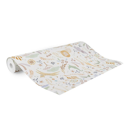 Little Dutch Papel pintado no tejido Safari Wonders