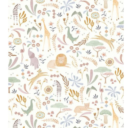 Little Dutch Papel pintado no tejido Safari Wonders