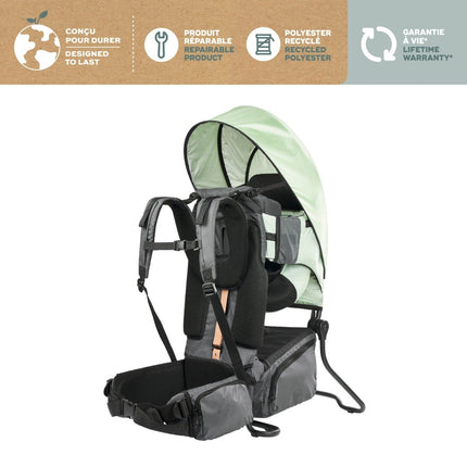 Wandeldraagzak Moov & Hike Green - Babywinkel - 3661276184442