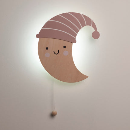 Baby's Only Wandlamp Babykamer Maan Heaven Clay/Warm Linen koop je bij Babywinkel
