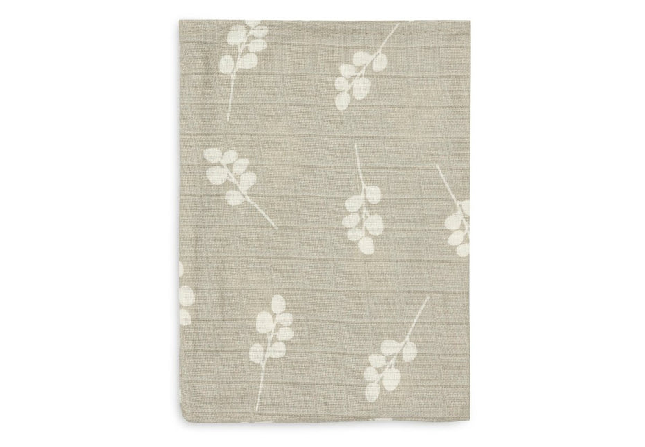 Washandje Hydrofiel Twig - Olive Green - 3 Stuks - Babywinkel - 8717329376922
