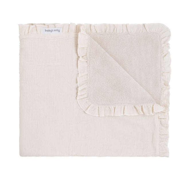 Wiegdeken teddy Calm warm linen - Babywinkel - 8721052103434