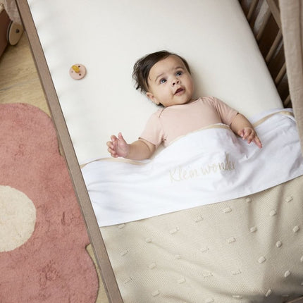 Wieglaken Klein Wonder - soft sand - 75x100cm - 0.3 TOG - Babywinkel - 4054703696219