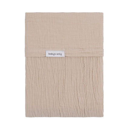 Wieglaken Tender beige 80x100 cm - Babywinkel - 8721052101737