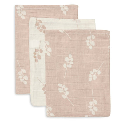 Wild Rose - 3 Stuks Washandje Hydrofiel Twig - Babywinkel - 8717329376885