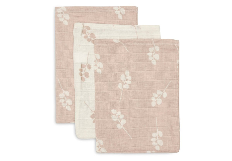 Wild Rose - 3 Stuks Washandje Hydrofiel Twig - Babywinkel - 8717329376885