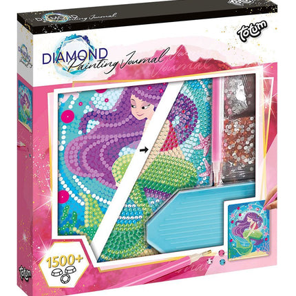 Zeemeermin Knutselset Diamond Painting Notitieboek - Babywinkel - 8714274079731