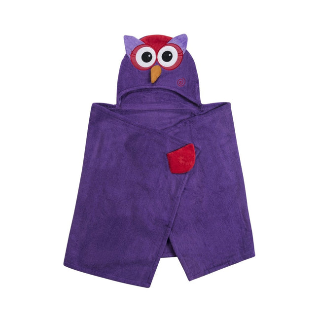 Zoocchini Badcape Baby Olive The Owl Katoen - Zoocchini - Babywinkel - 854892005076