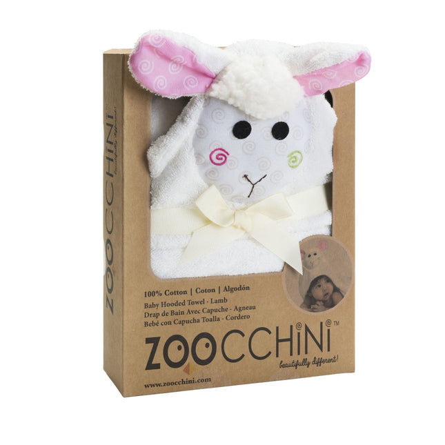 Zoocchini Badjas Baby Lola The Lamb Katoen - Zoocchini - Babywinkel - 854892005533