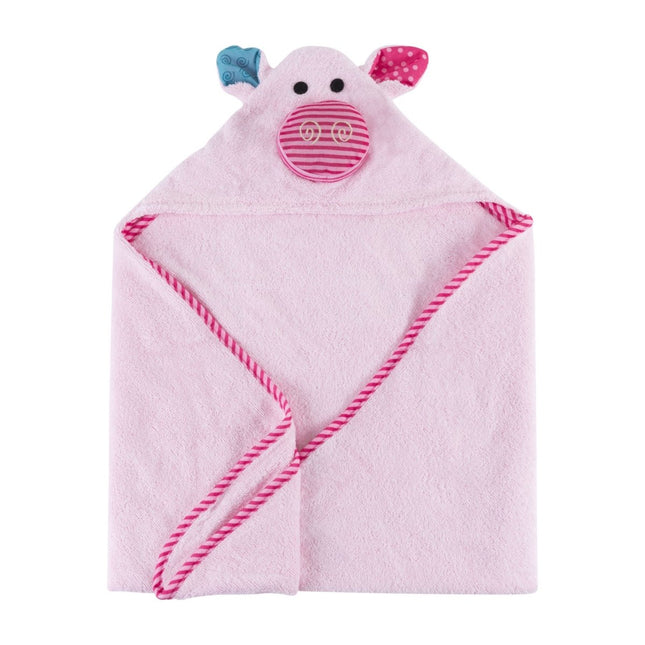 Zoocchini Badjas Baby Pinky The Piglet Katoen - Zoocchini - Babywinkel - 854892005557