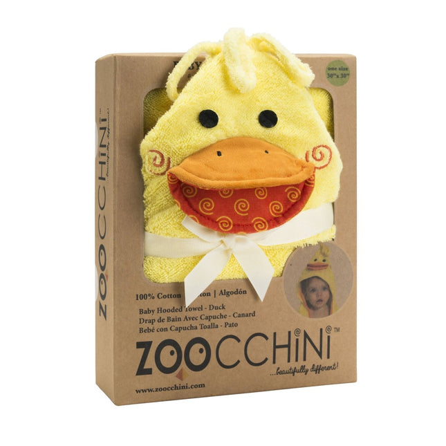 Zoocchini Badjas Baby Puddles The Duck Katoen - Zoocchini - Babywinkel - 854892005502