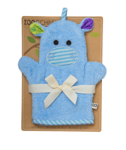 Zoocchini Washandje Henry The Hippo Katoen - Zoocchini - Babywinkel - 854892005380
