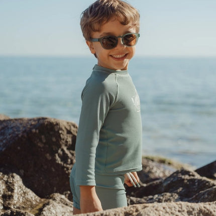 Zwem shirt lange mouwen Ocean Grean koop je bij Babywinkel