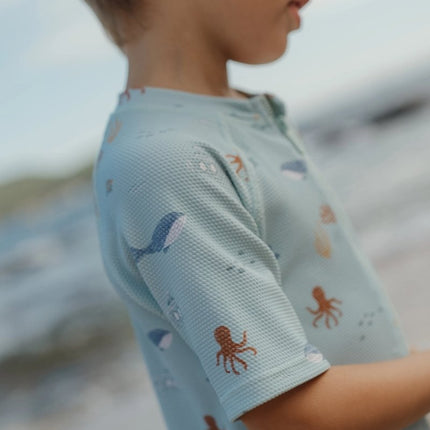 Zwempak korte mouwen Ocean Friends koop je bij Babywinkel