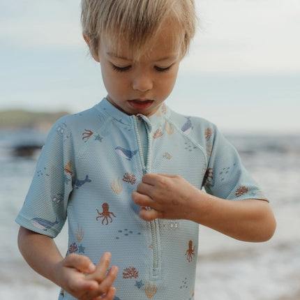 Zwempak korte mouwen Ocean Friends koop je bij Babywinkel