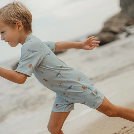 Zwempak korte mouwen Ocean Friends koop je bij Babywinkel