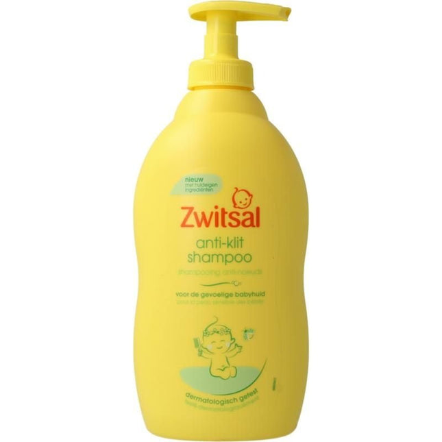 Zwitsal Baby Shampoo Anti Klit 400ml koop je bij Babywinkel
